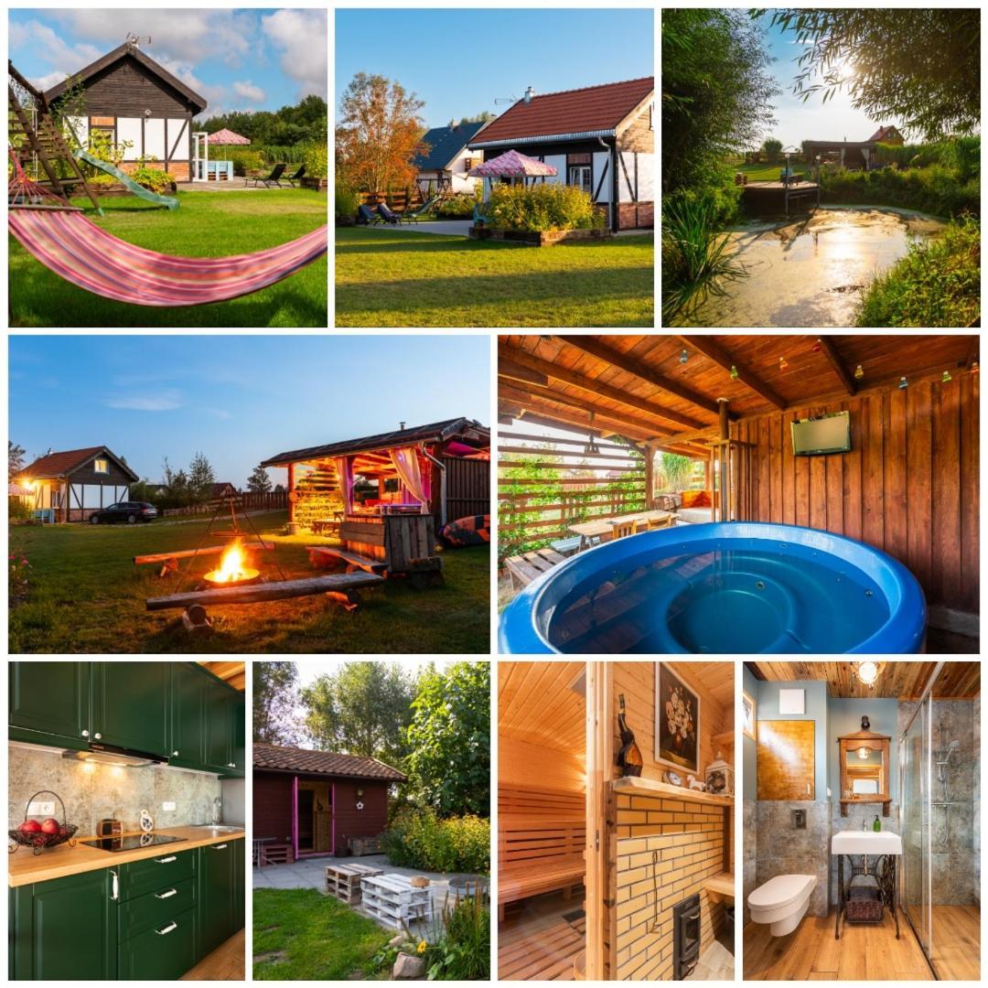 Вилла Nad Stawem Bogaczewo Bogaczewo  Экстерьер фото