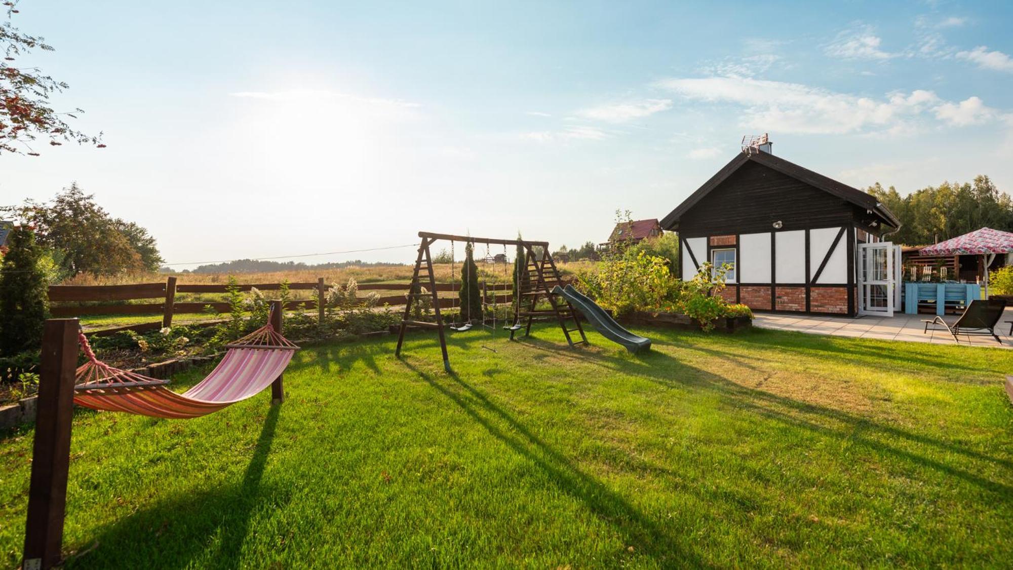 Вилла Nad Stawem Bogaczewo Bogaczewo  Экстерьер фото