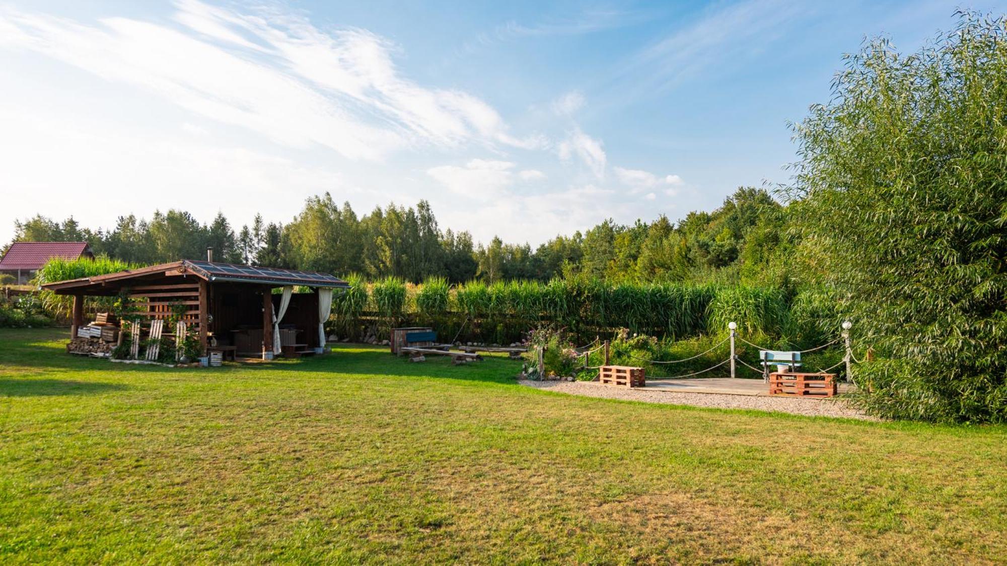 Вилла Nad Stawem Bogaczewo Bogaczewo  Экстерьер фото